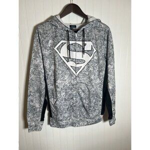 Superman Grey Hoodie Men’s Size S